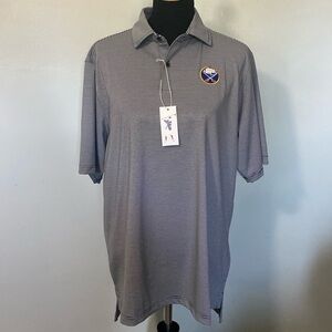 Fairway & Greene Men’s Golf Polo Shirt Buffalo Sabers Sz L NWT